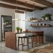 Luminwood 1 Light 16 inch Polished Nickel Pendant Ceiling Light
