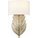 Cay 2 Light 9.5 inch Vintage Fired Gold Wall Sconce Wall Light