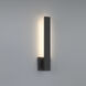 Enso LED 4.5 inch Textured Black Outdoor Wall