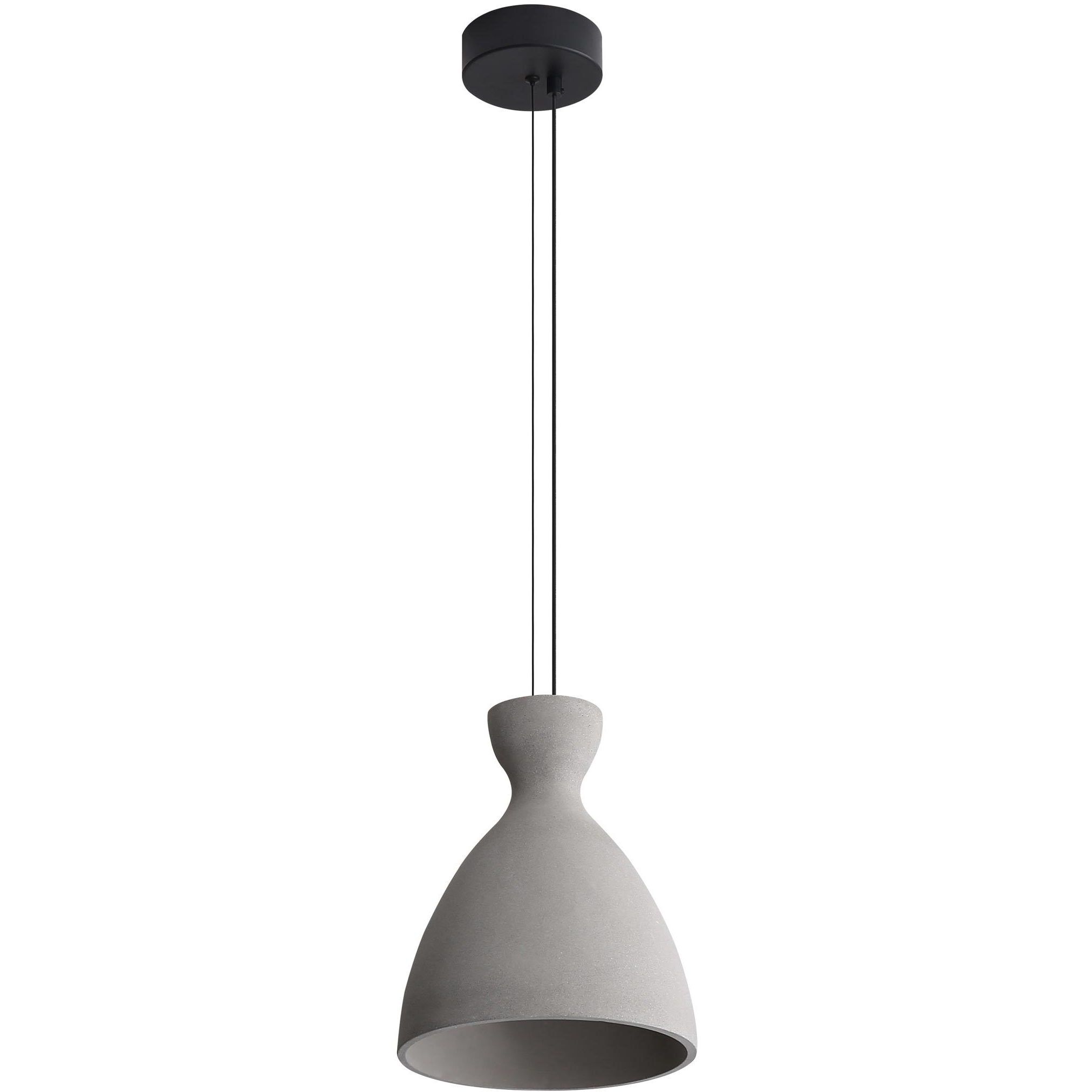 Aethera Pendant Ceiling Light in Grey Cement