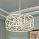 Alcott 6 Light 26.13 inch Antique Ivory Chandelier Ceiling Light