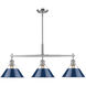 Yep Orwell Island Light Ceiling Light in Pewter, Navy