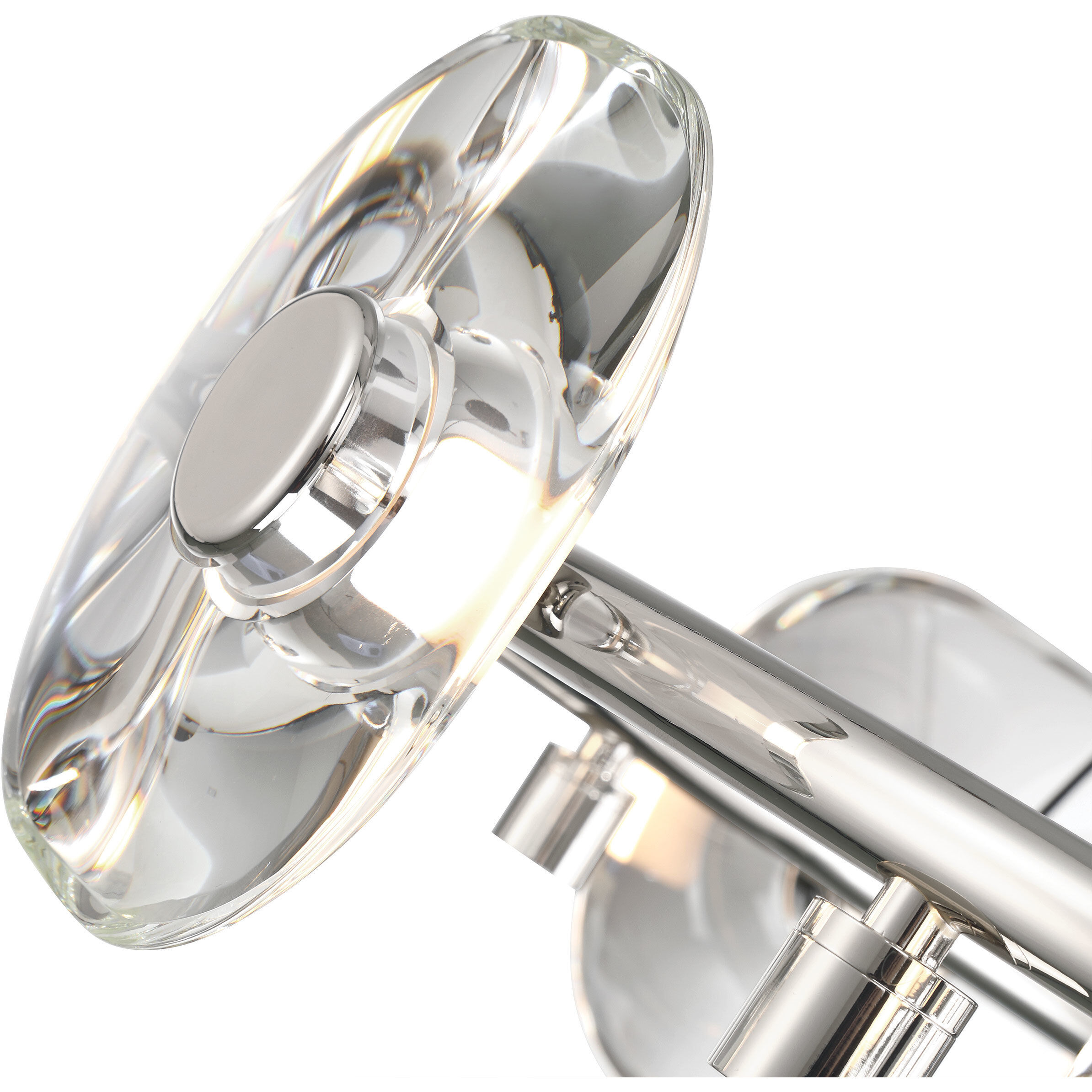 Ziva Celestia 24 inch 4.00 watt Chrome Chandelier Ceiling Light