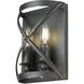 Alcott Wall Sconce Wall Light in Antique Black Iron