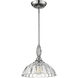 Audra 1 Light 11.75 inch Chrome Pendant Ceiling Light