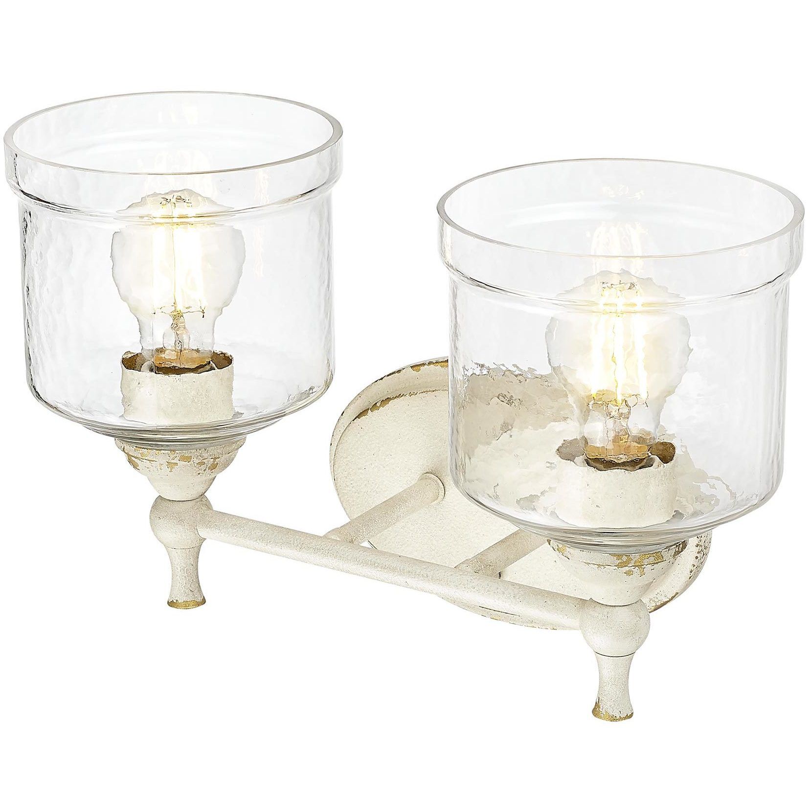 Keating Vanity Wall Light in Antique Ivory