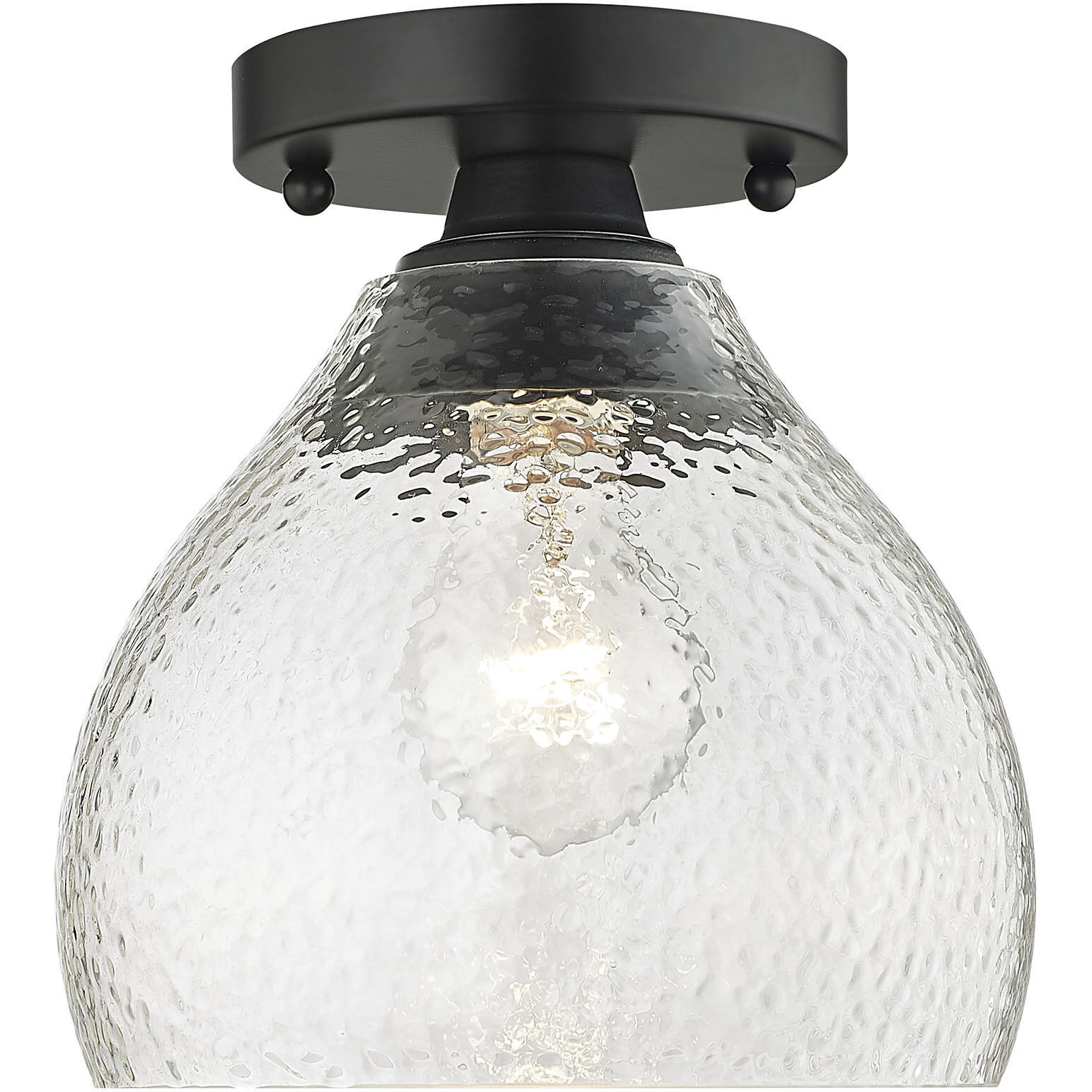 Ariella 1 Light 7.38 inch Semi-Flush Mount