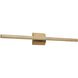 Vireo LED 31.75 inch Walnut Bath Bar Wall Light