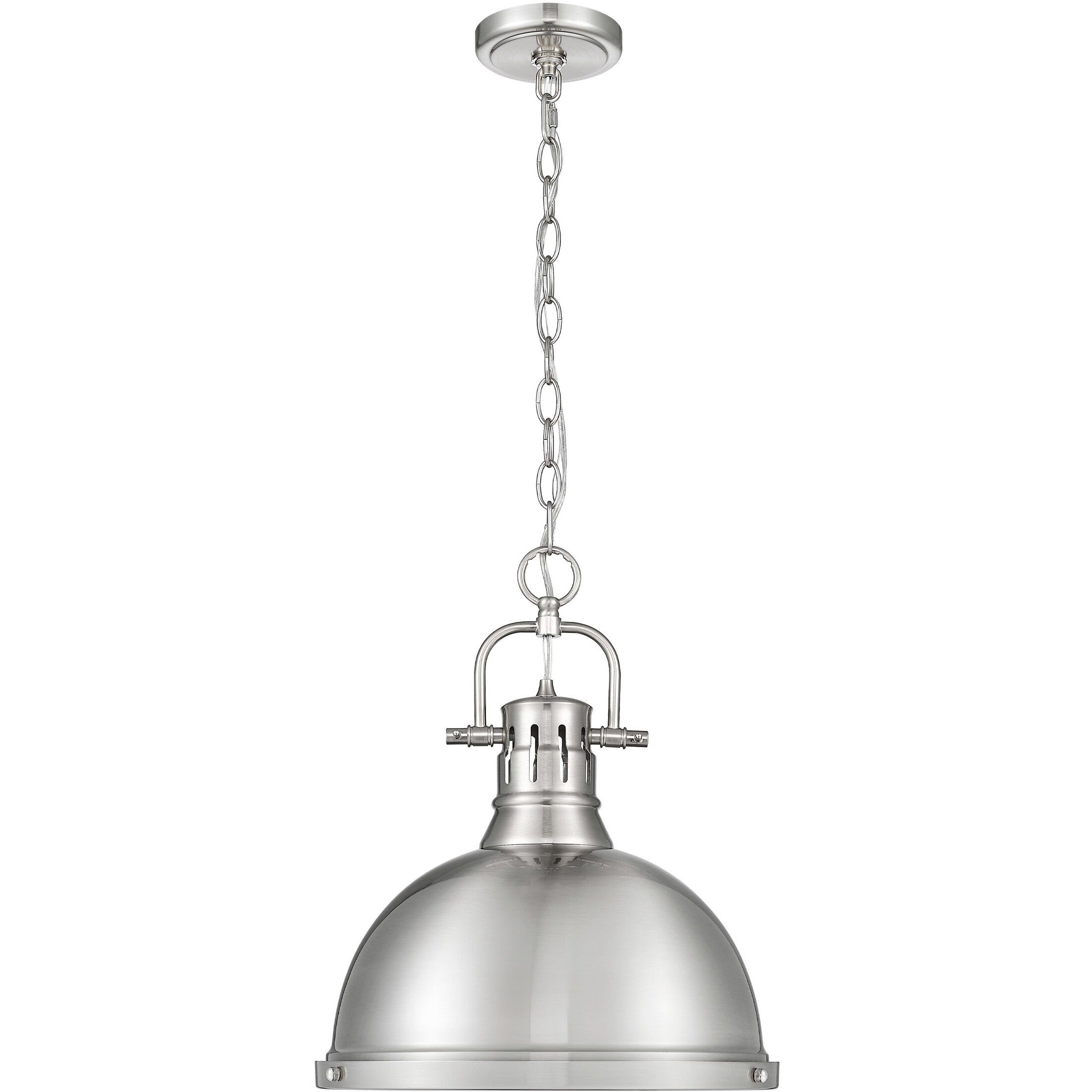 Yep Duncan 1 Light 14 inch Pewter Pendant Ceiling Light, Large
