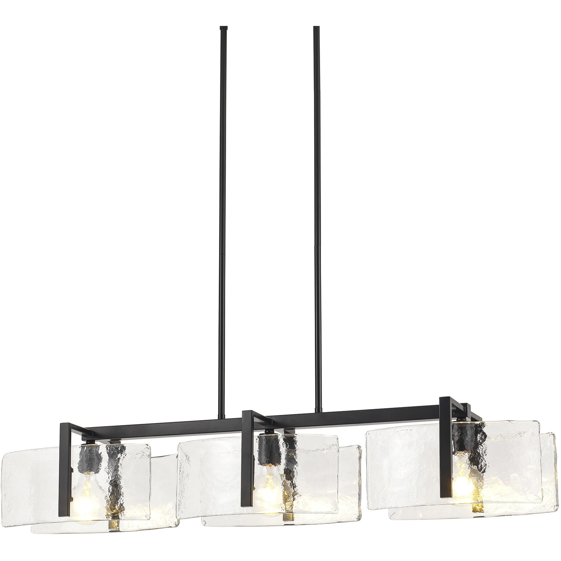 Aenon Island Light Ceiling Light in Matte Black