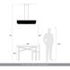 Ciara Linear Pendant Ceiling Light in Peruvian Silver
