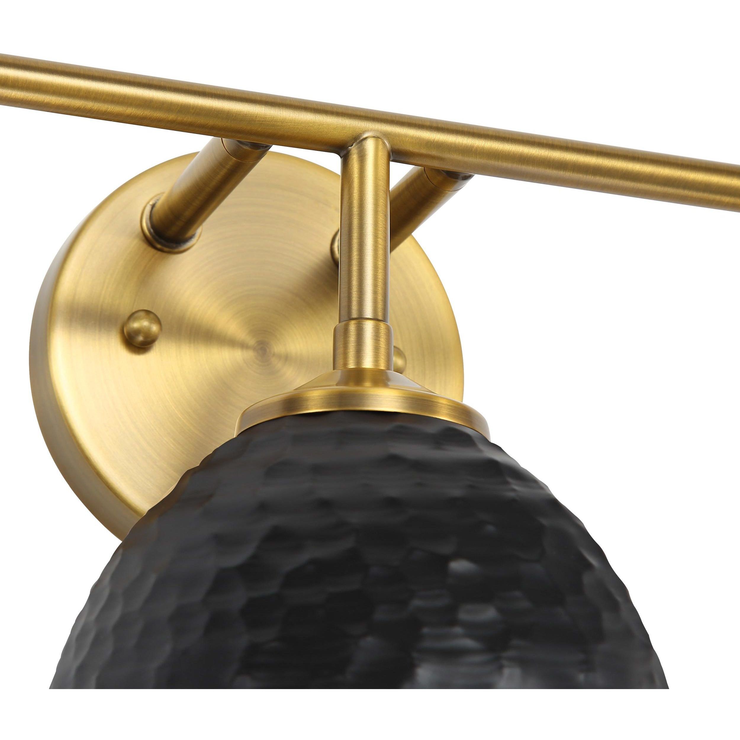 Shepard Vanity Wall Light in Matte Black