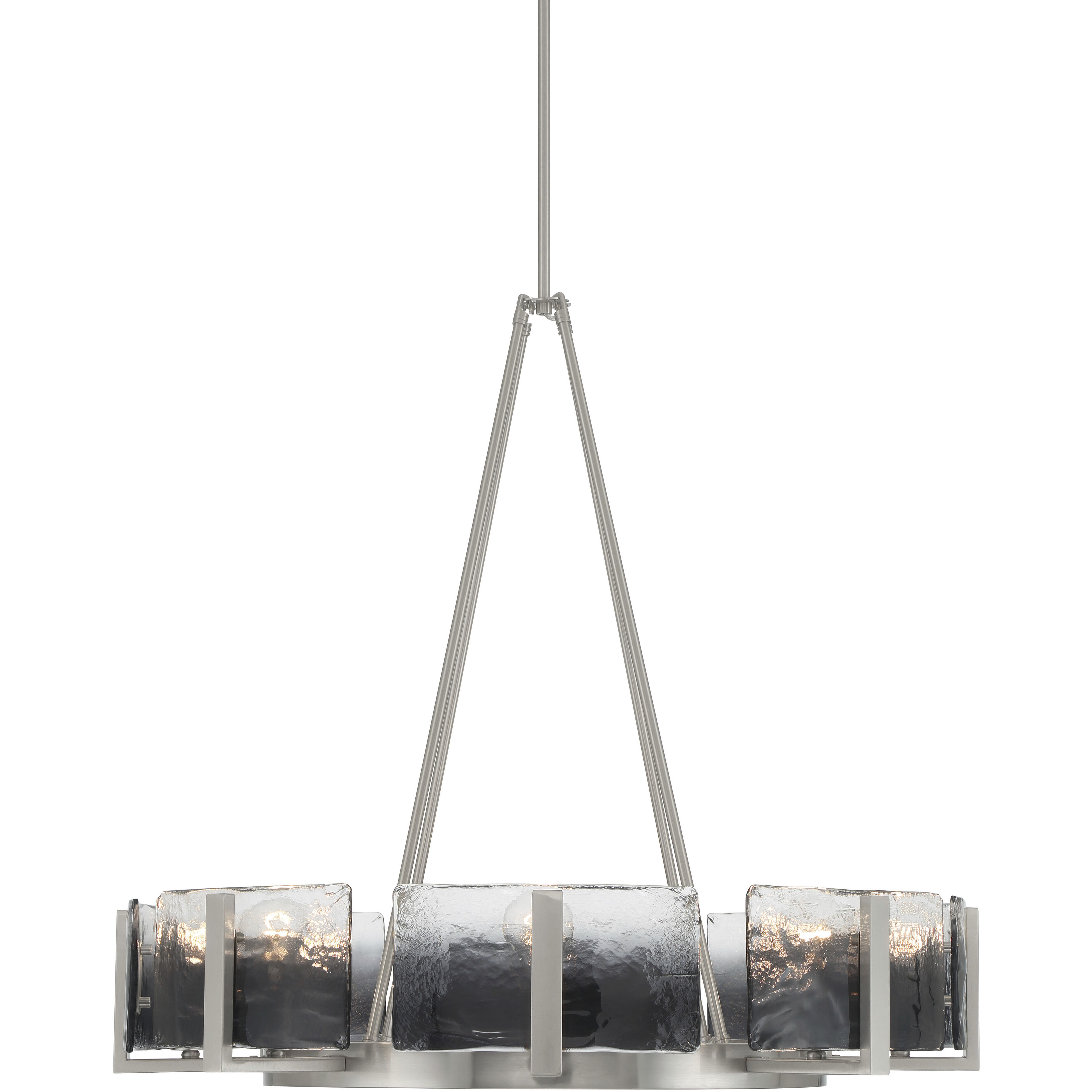 Aenon 8 Light 32 inch Pewter Chandelier Ceiling Light