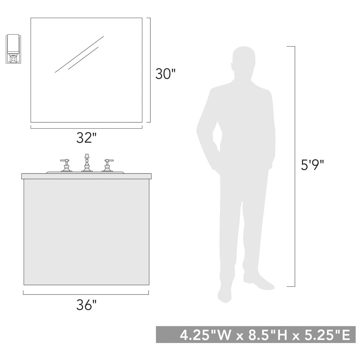 Nelio Vanity Wall Light