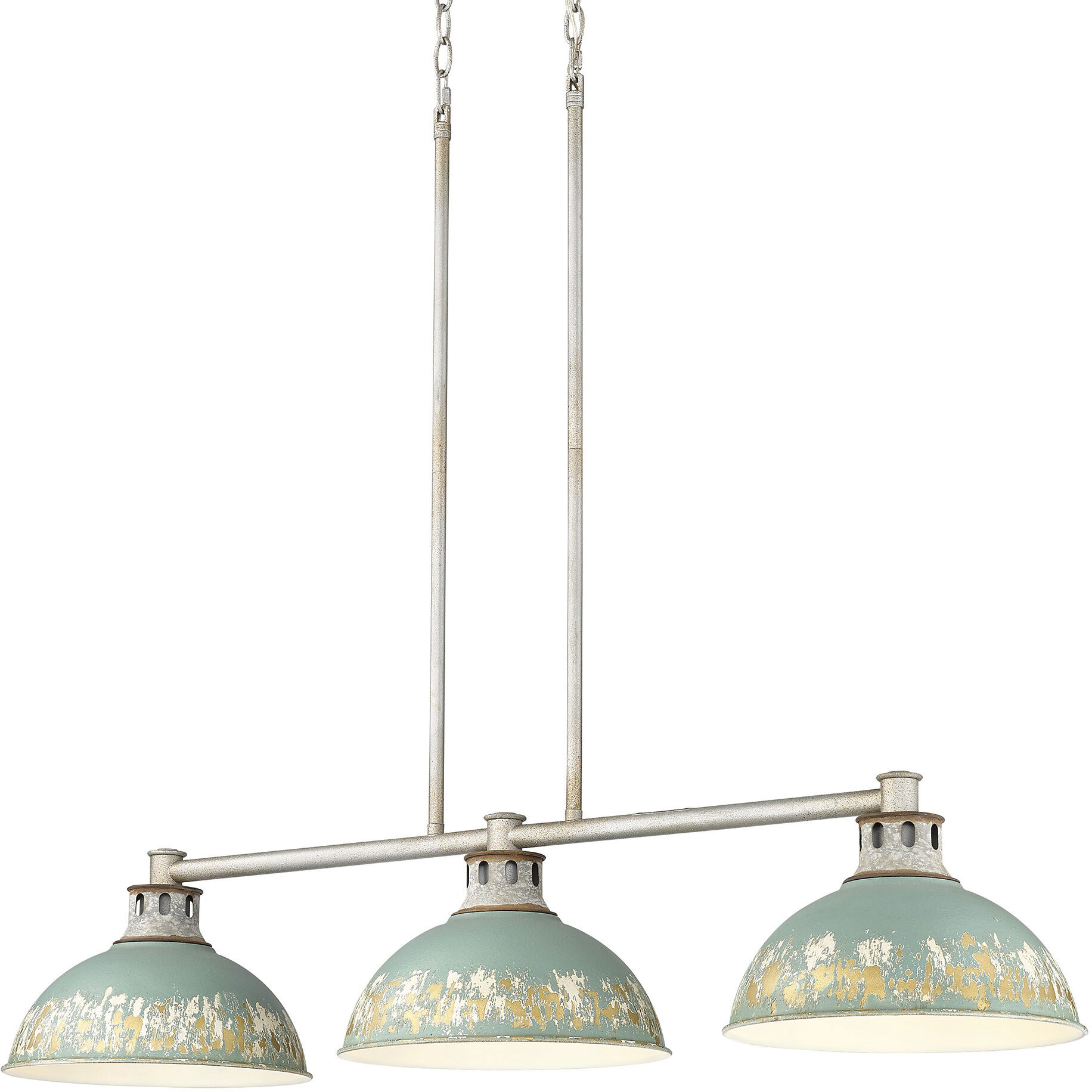 Kinsley Island Light Ceiling Light in Antique Teal