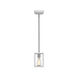 Wesson 1 Light 5 inch Chrome Mini Pendant Ceiling Light