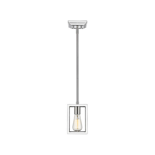 Wesson 1 Light 5 inch Chrome Mini Pendant Ceiling Light