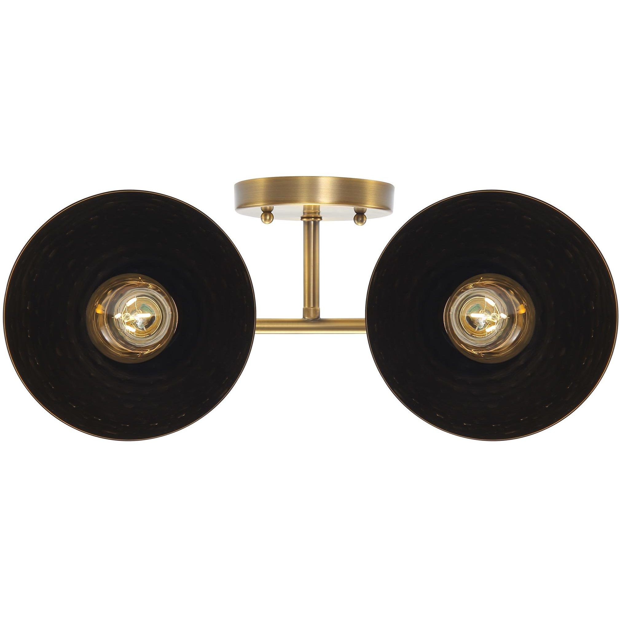 Shepard Vanity Wall Light in Matte Black