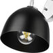 Zoey Wall Sconce Wall Light in Chrome, Matte Black