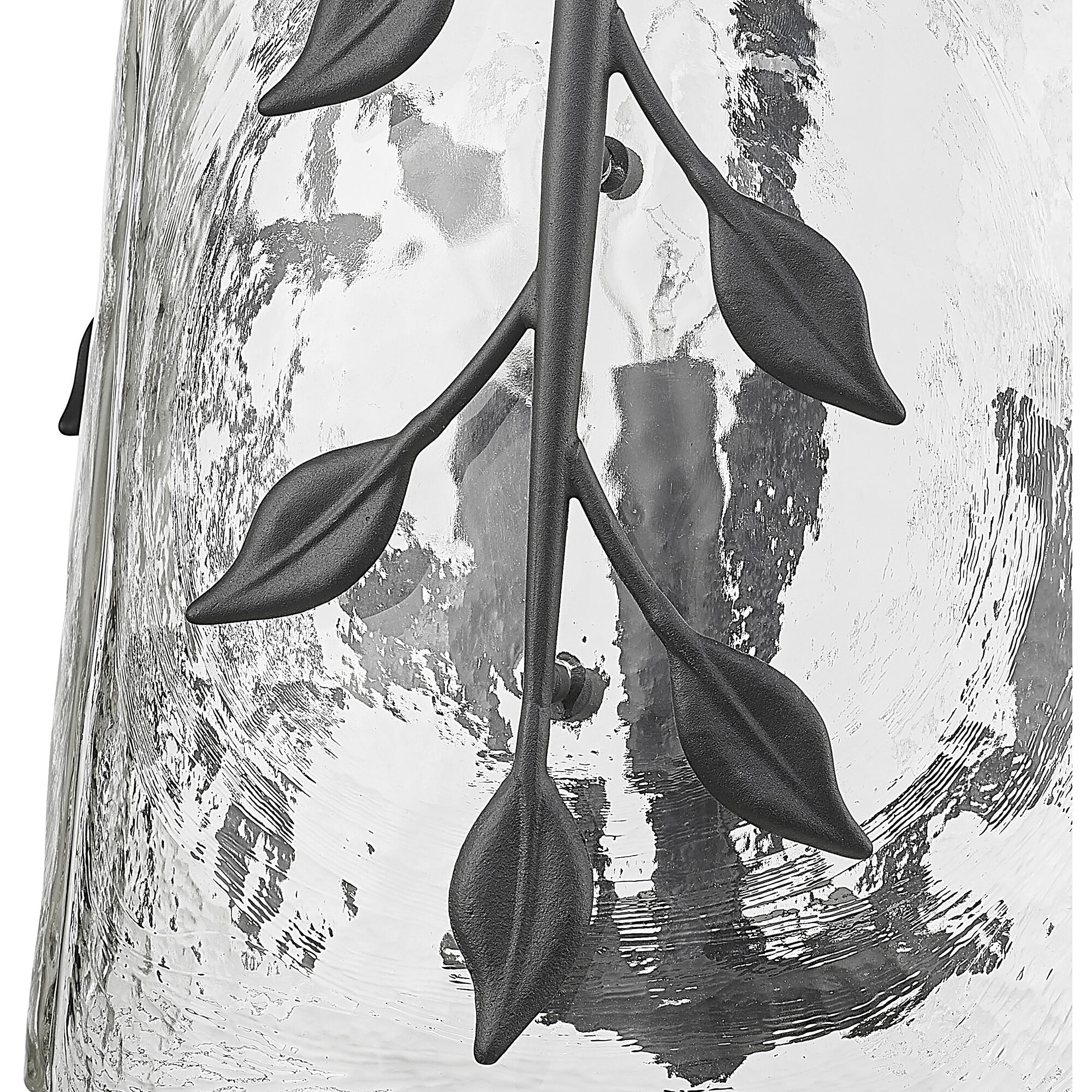 Calla Pendant Ceiling Light in Natural Black