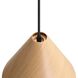 Conique 2 Light 17.75 inch Light Walnut Pendant Ceiling Light