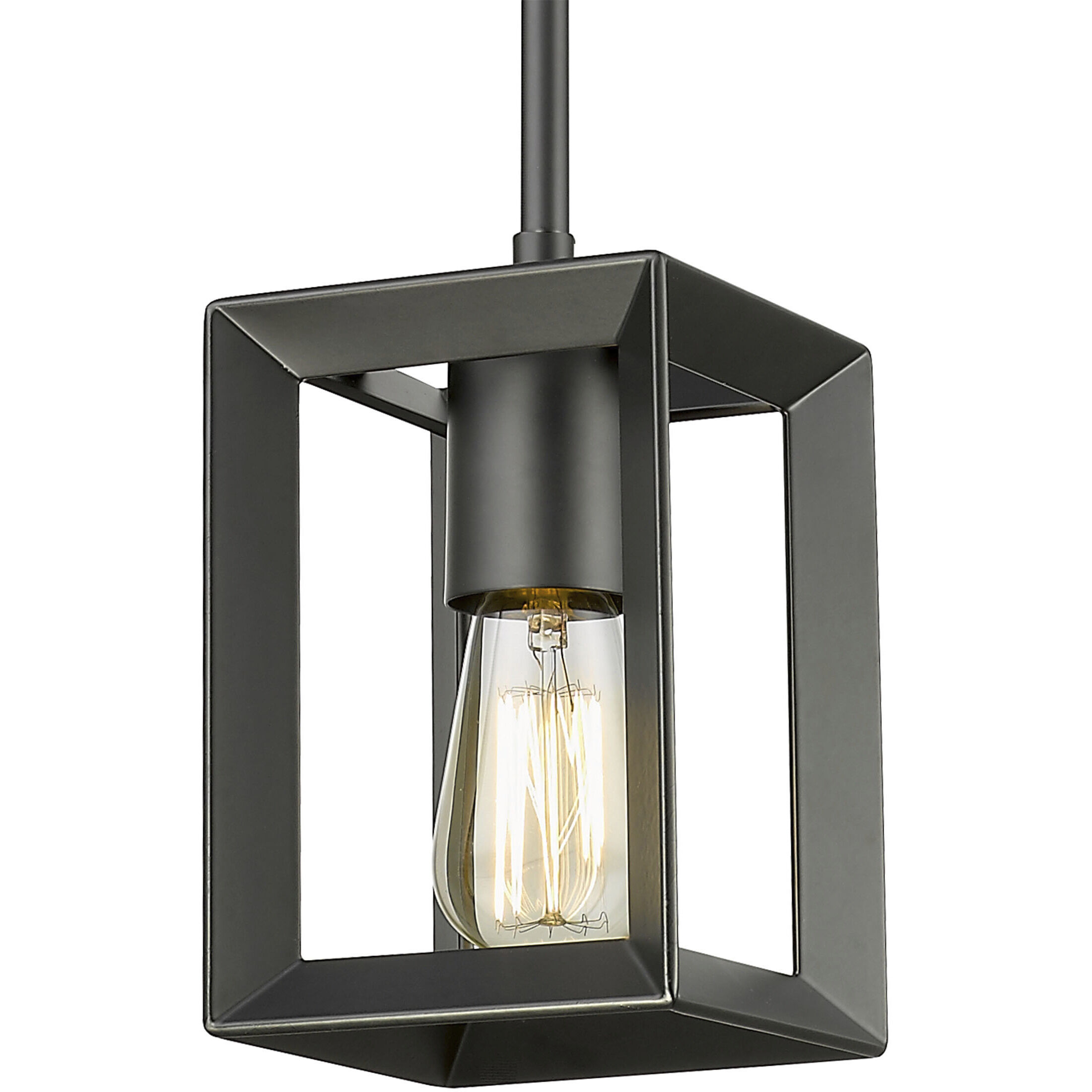 Smyth Pendant Ceiling Light in Matte Black