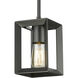 Smyth Pendant Ceiling Light in Matte Black