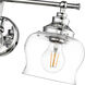Daphne 3 Light 24 inch Chrome Bath Vanity Light Wall Light