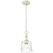 Keating 1 Light 5.88 inch Antique Ivory Pendant Ceiling Light