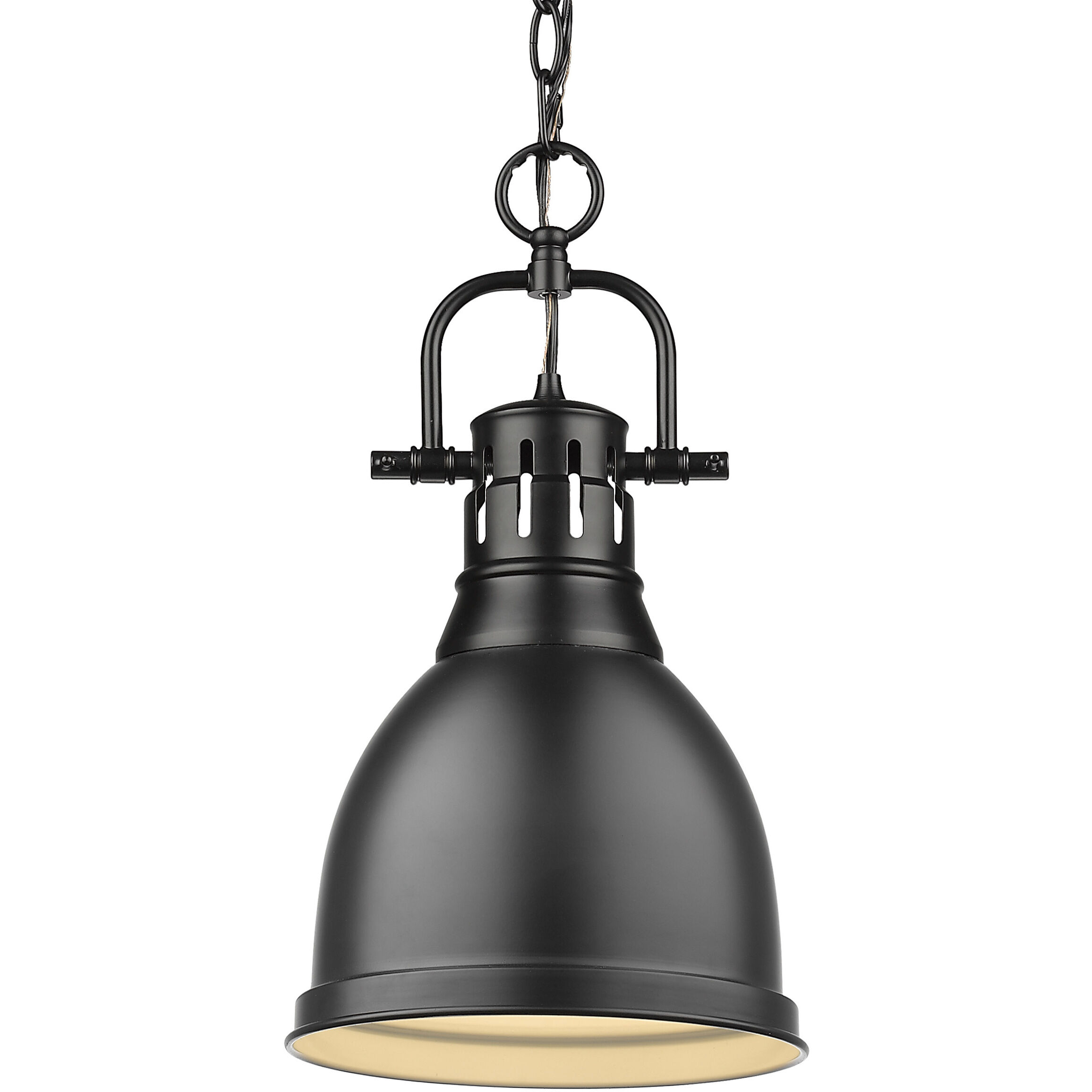 Yep Duncan 1 Light 8.88 inch Matte Black Pendant Ceiling Light, Small