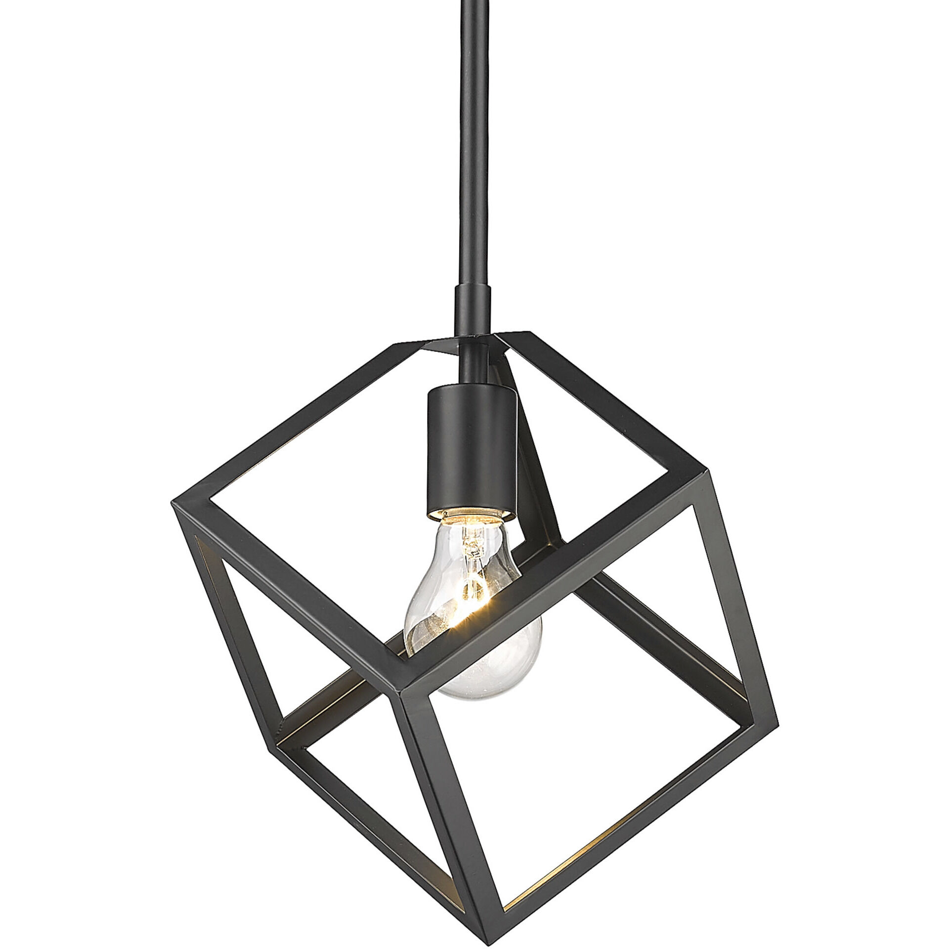 Cassio Pendant Ceiling Light in Matte Black