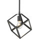 Cassio Pendant Ceiling Light in Matte Black