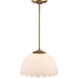 Dorinda Pendant Ceiling Light in Brushed Champagne Brass
