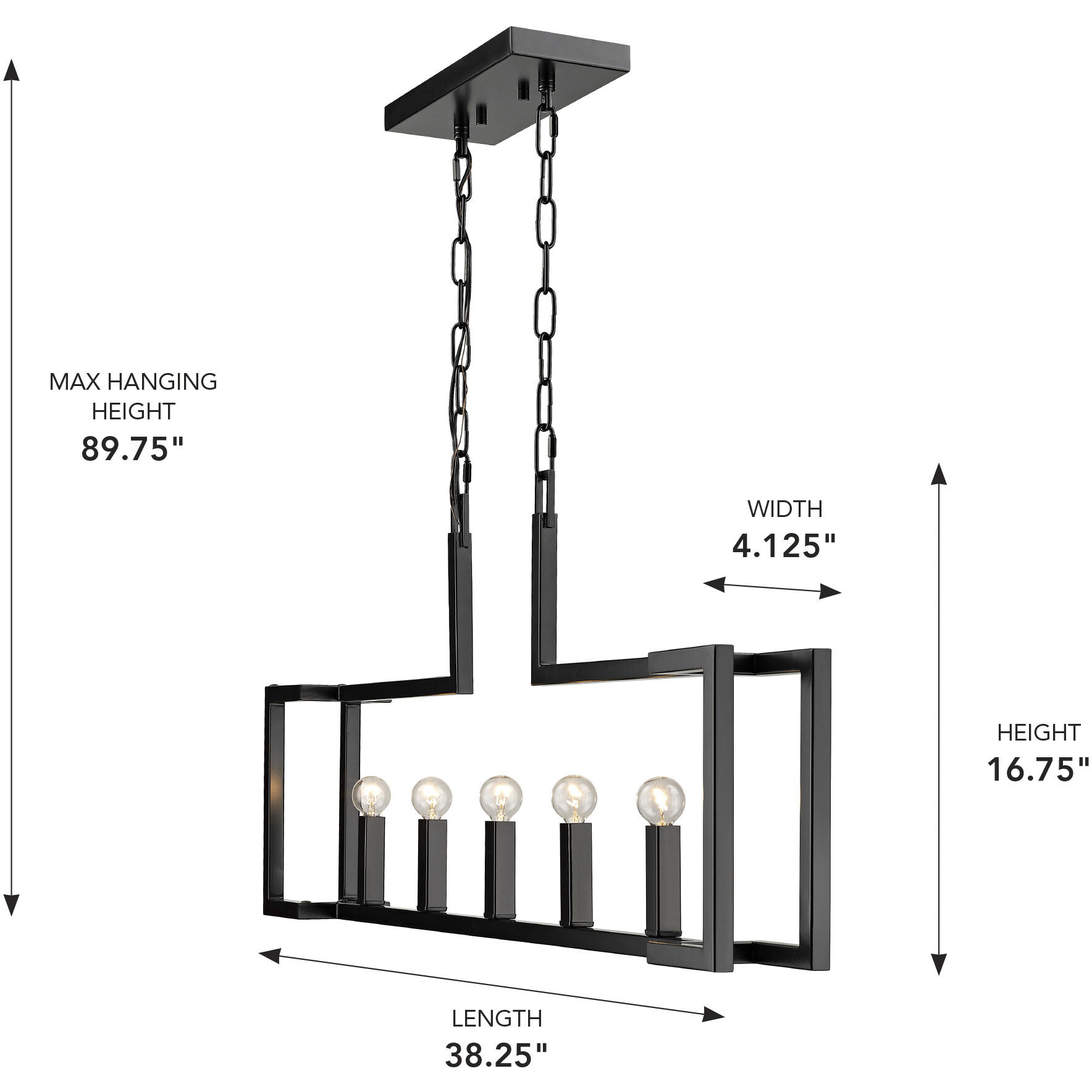 Kinsington Island Light Ceiling Light