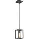 Wesson Pendant Ceiling Light in Matte Black