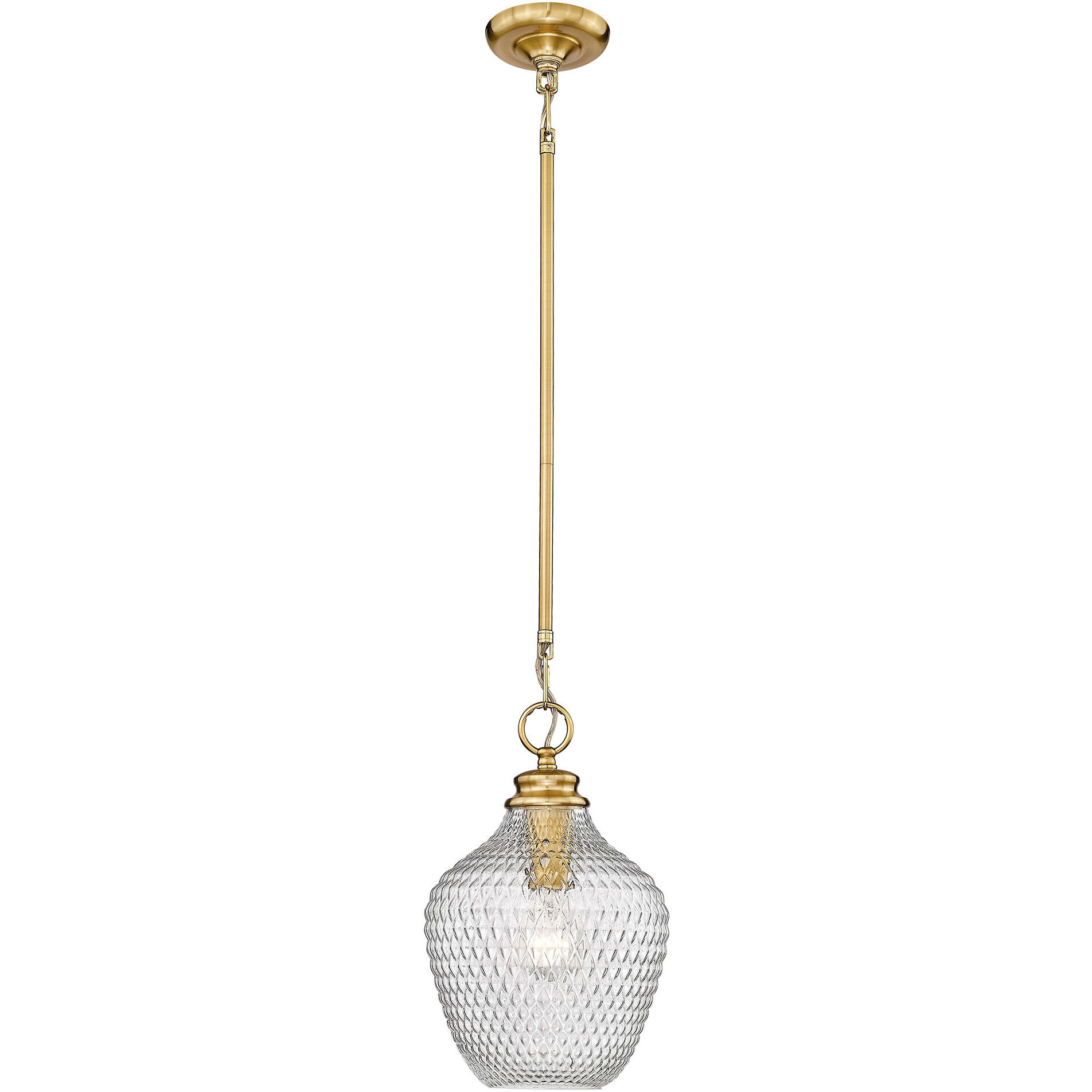 Adeline Pendant Ceiling Light in Modern Brushed Gold