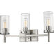 Winslett Vanity Wall Light in Pewter