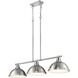 Yep Duncan Island Light Ceiling Light in Chrome, Pewter