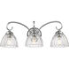 Audra 3 Light 25.5 inch Chrome Vanity Light Wall Light