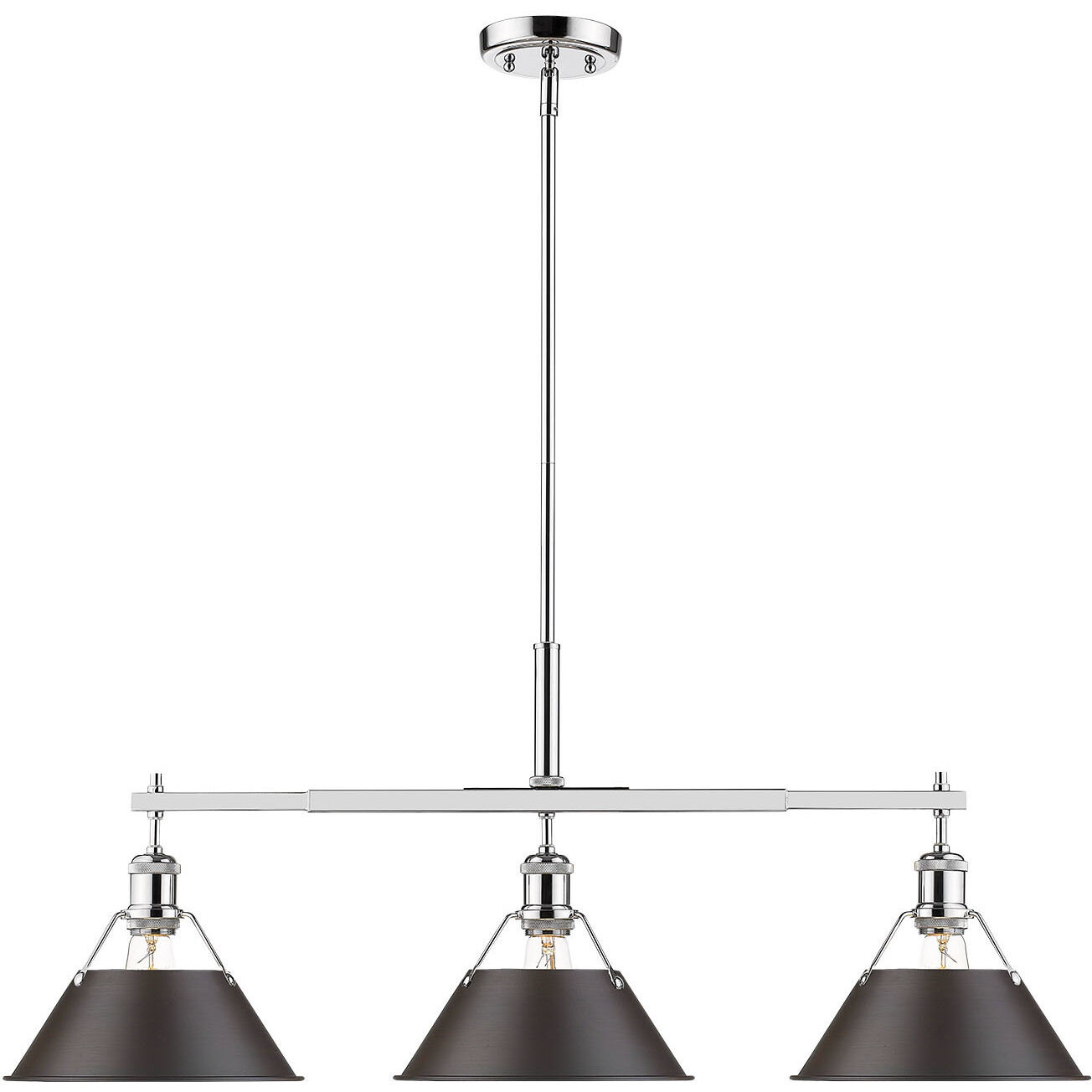 Yep Orwell 3 Light 35.75 inch Island Light