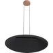 Faroe LED 29.63 inch Coffee/Black Pendant Ceiling Light