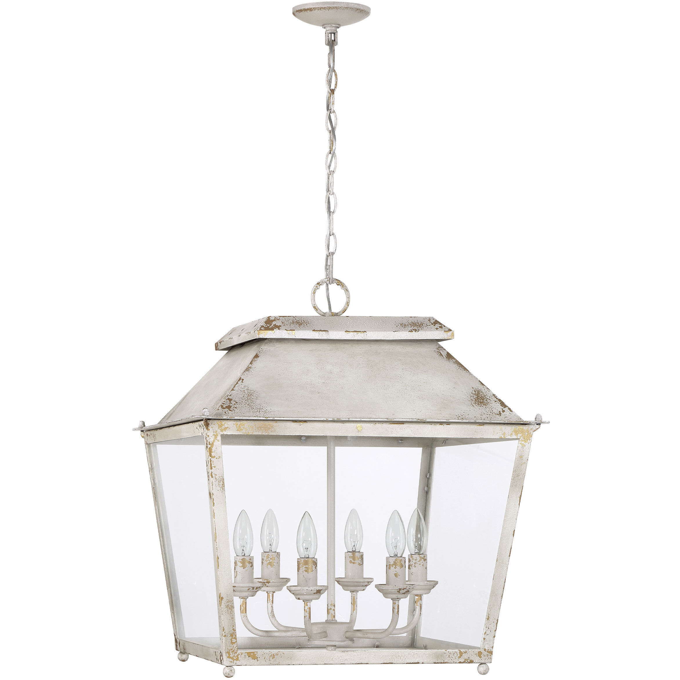 Abingdon Pendant Ceiling Light in Antique Ivory