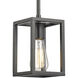 Wesson Pendant Ceiling Light in Matte Black