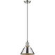 Yep Orwell Pendant Ceiling Light in Pewter, Chrome, Small
