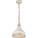 Keating Pendant Ceiling Light in Antique Ivory, Small
