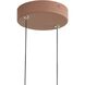 Faroe LED 29.63 inch Coffee/Black Pendant Ceiling Light