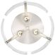 Aenon 3 Light 15 inch Pewter Flush Mount Ceiling Light