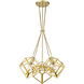 Cassio Pendant Ceiling Light in Olympic Gold