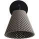 Clarus LED 6.25 inch Grey Cement Outdoor Wall Sconce
