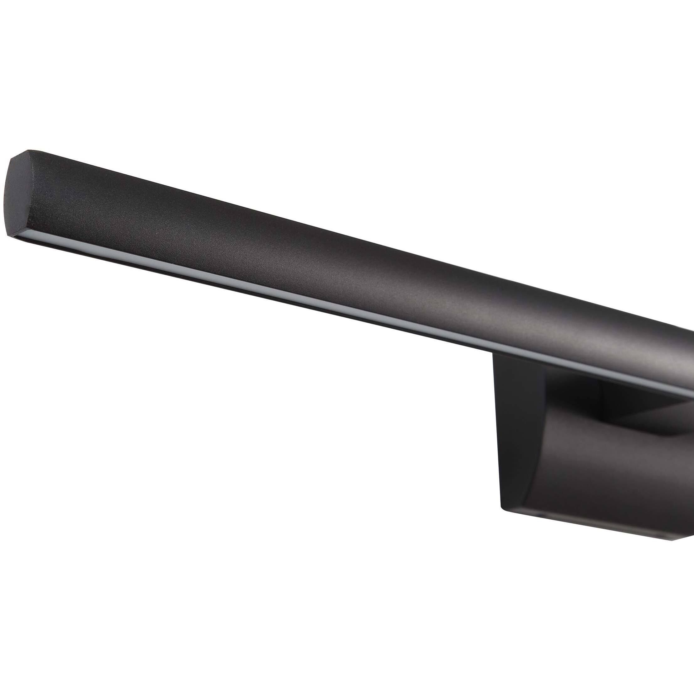 Vireo Vanity Wall Light in Sand Black